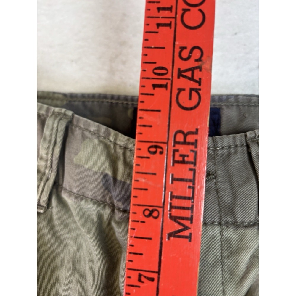 American Eagle Women's 28/30 Camo Camouflage Pants Cotton Slim/Straight - Picture 3 of 11